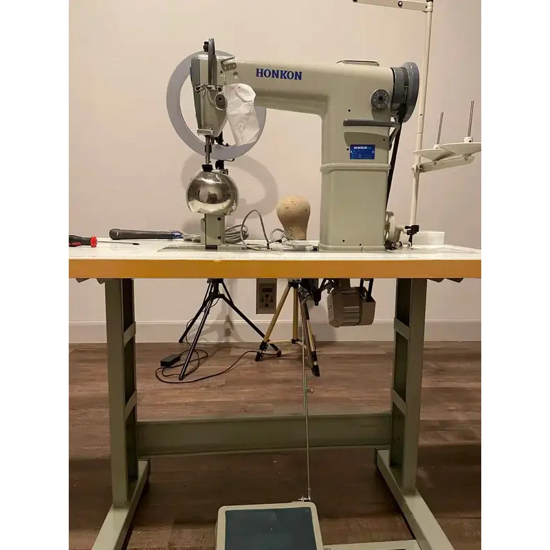 Macchina Professionale per la Realizzazione di Parrucche, Macchina da Cucire Industriale a Braccio per Trame di Capelli, Resistente per Parrucchieri e Saloni - immagine 4