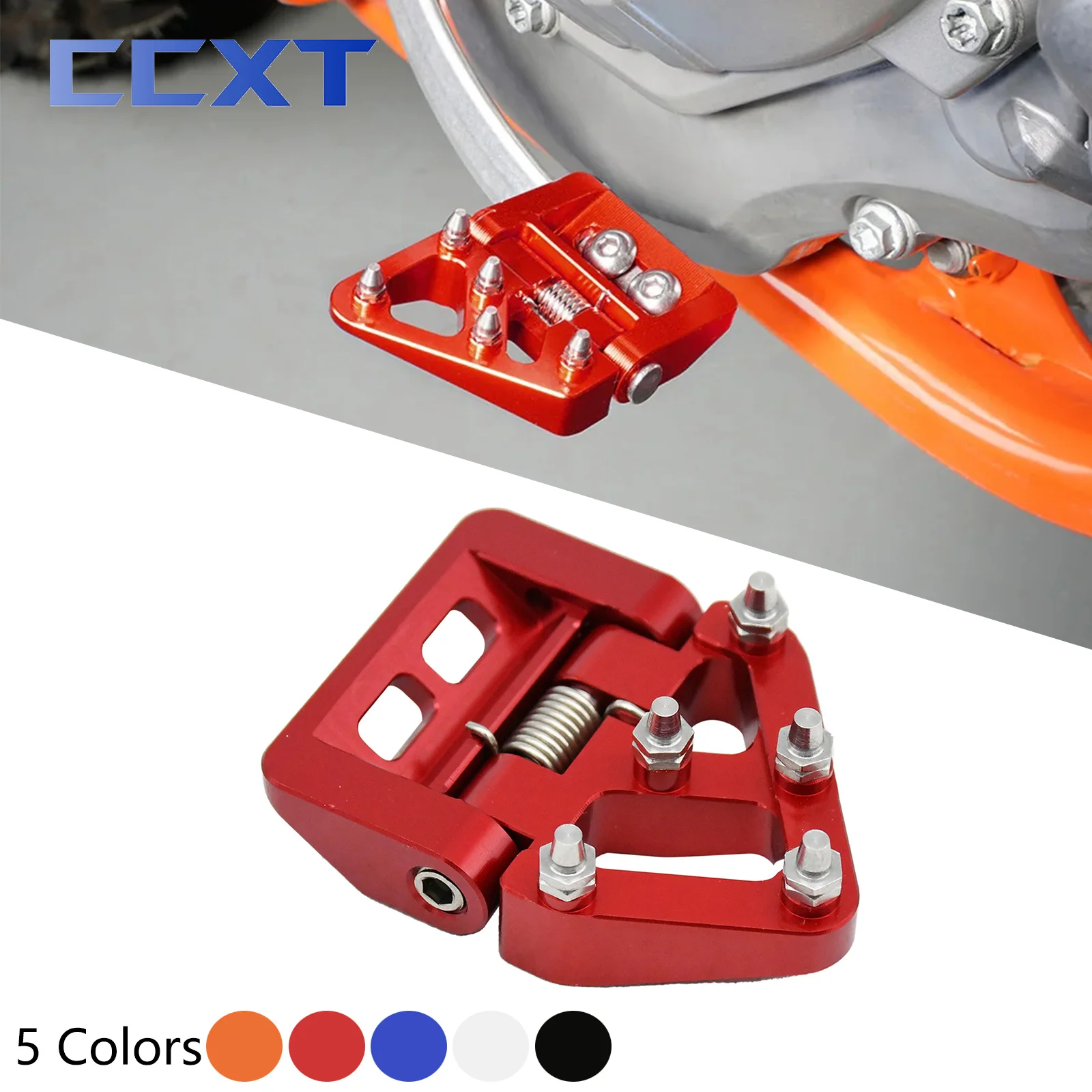 Фото Наконечник тормозной педали заднего вида для мотоцикла KTM EXC EXCF XC XCF XCW SX SXF TPI 6D 125-500 2017-2023 для GasGas EX EC MC №1