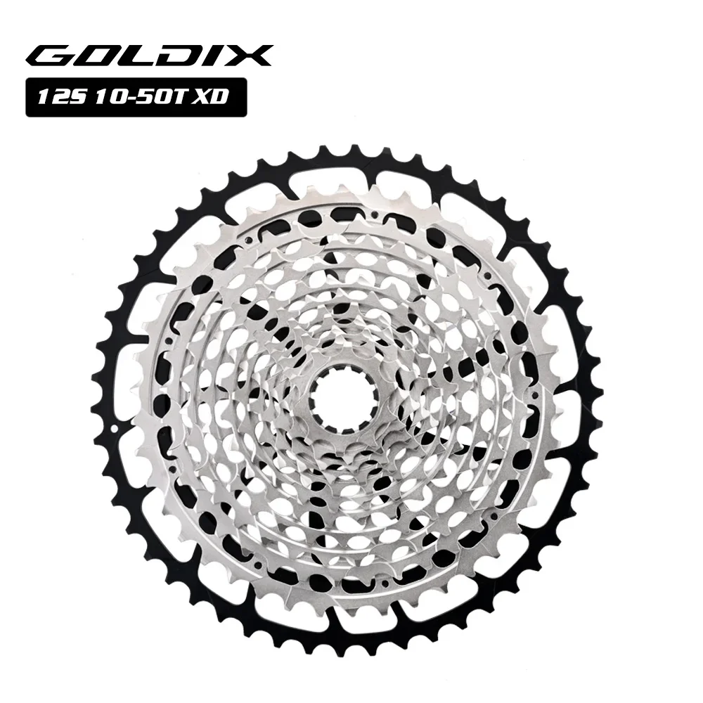GOLDIX 12 Speed Ultralight MTB Cassette HG/XD 12S 11-50T/12S 10