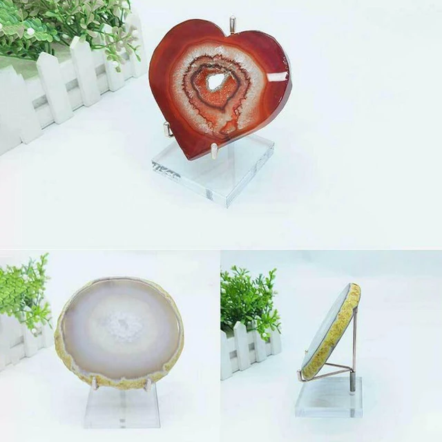 Mineral Artifact Display Stand , Decorative Acrylic Display Stands for  Collectibles Rock Mineral - AliExpress