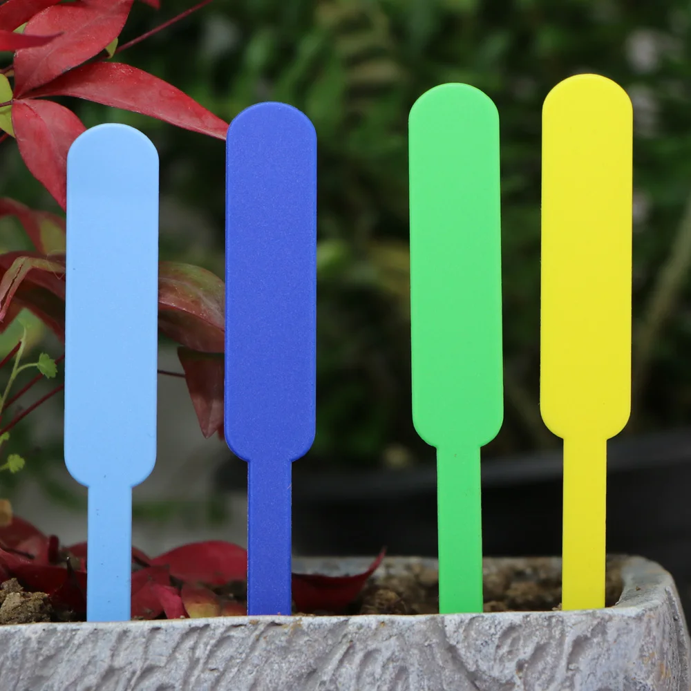 Gardening Plant Tags Plastic Labels Nursery Markers Flower Pots Seedling Sign Mark DIY Garden Decor Tools 30-50PCS garden labels flower plant labels plant markers
