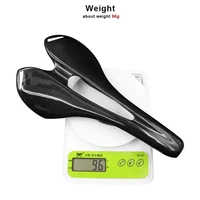 Selle de vélo de montagne entièrement en carbone, pour siège de cyclisme de bonne qualité, 275x143mm, accessoires de vélo vtt, coussins finition 3k UD 5