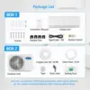 18000 BTU 230V 19 SEER Efficient Ductless Mini Split Inverter Plus System with Heat Pump and Dehumidification 24 Hour Timer 6