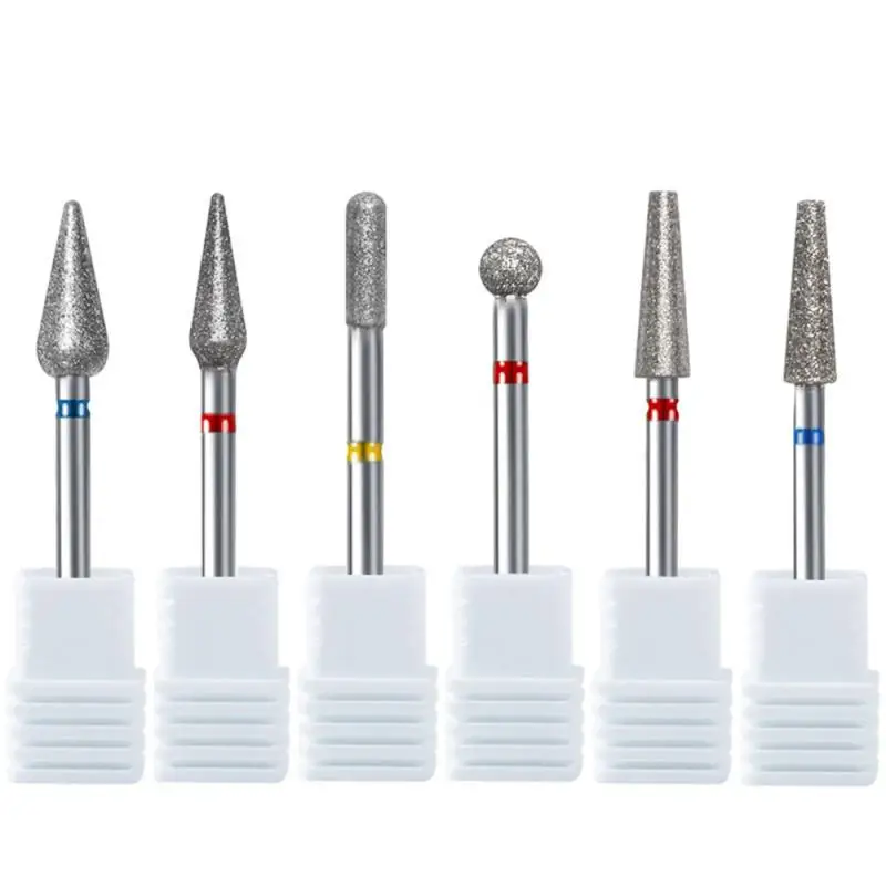 Russian Manicure Cutters Barrel Nail Drill Bits 3/32" Rotary Burr Cuticle Burr Electric Drills Accessories Tools nail drill bit electric nail drill bit manicure drill bit electric manicure drill