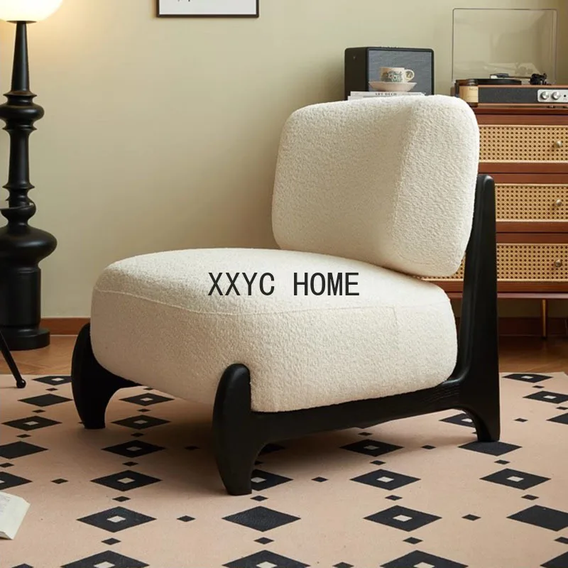 

Подставка для спинки стула в гостиную, дизайнерская мебель в скандинавском стиле из овечьей шерсти, для чтения, в эстетическом стиле