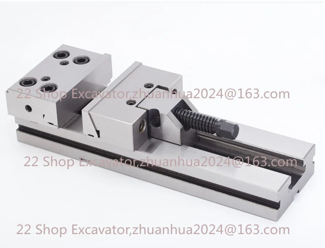 GT100 (100 x 100) 4 Inch Precision Combination Flat Nose Pliers Manual Clamp Machine Large Opening Fixture Precision Bench Vise 2
