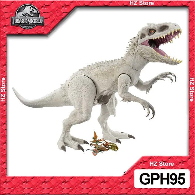 MATTEL Jurassic World Indominus rex 60 cm luz som