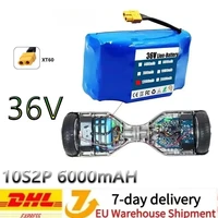 Batteries rechargeables au lithium-ion 36V originales 12.0Ah 10s2p pour trottinette électrique auto-équilibrante, hoverboard, monocycle 1