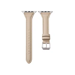 Premium Slim Leather Strap - 49mm-42-44-45mm (Retro)