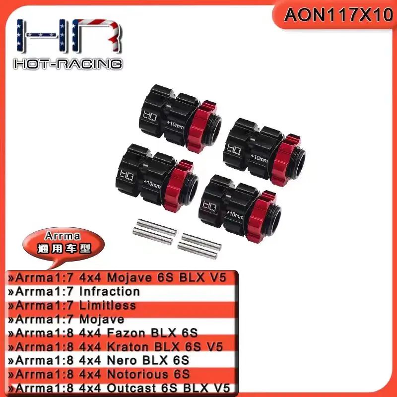 Acquista Dado Adattatore Per Mozzi Esagonali Ruota In Alluminio M17 17mm Con Perno Per Auto 1/8 RC Buggy Truggy Monster Truck HPI In Italia A Partire Da 8.47 - Foto 4