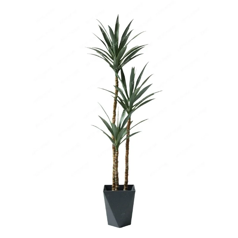 Simulazione Nordica Yucca Alberi Finti Pianta Grande Decorazione Bonsai Pianta Verde Finta Ornamenti Per Pavimenti Del Centro Commerciale Dell'Ufficio