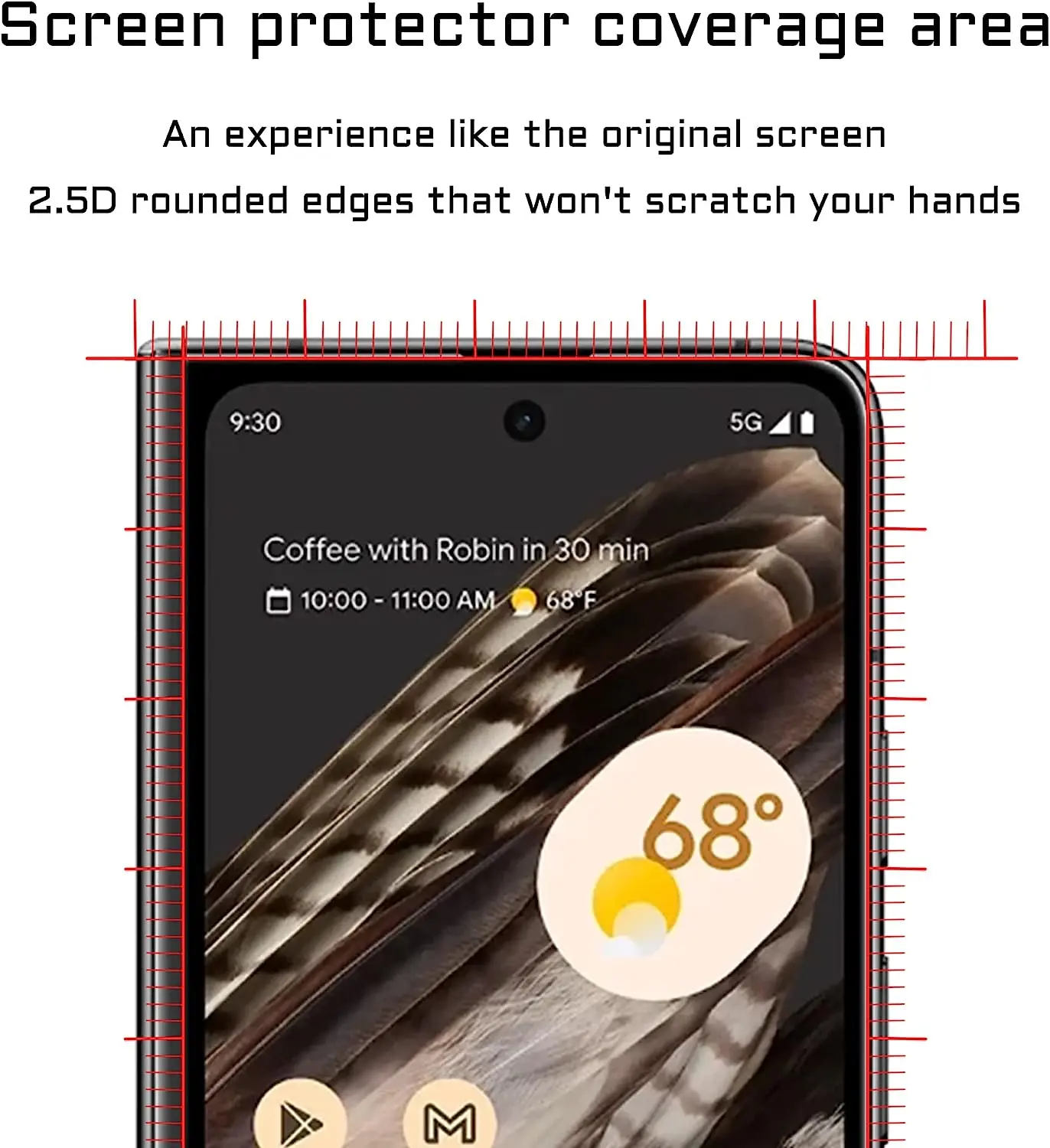 Premium Tempered Glass Screen and Camera Lens Protector