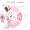 Cherry Blossom Cream Facial Essence With Cherry Blossom Extract Sakura Facial Essence For Facial Firming Moisturizer Hydrating 5