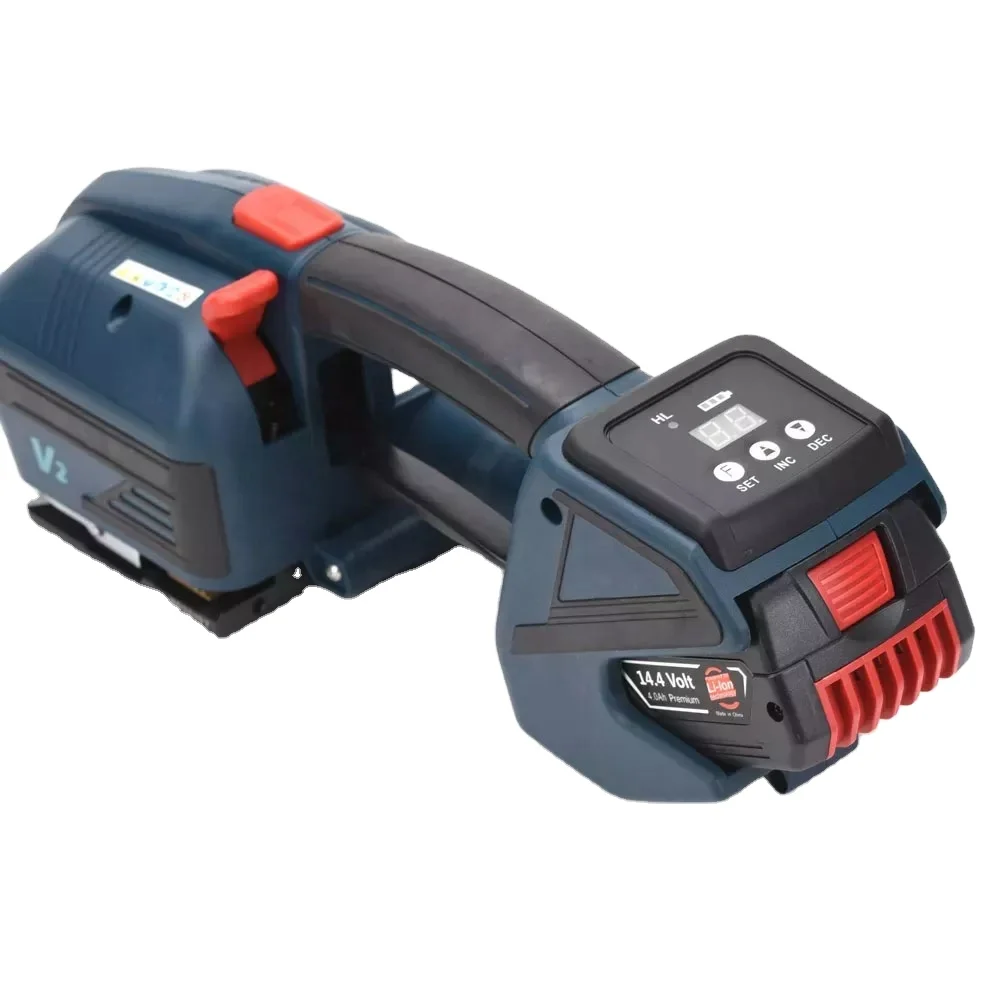 

Upgrade V2 Electric Strapping tool Banding Tools Automatic machine for Pp Pet Straps