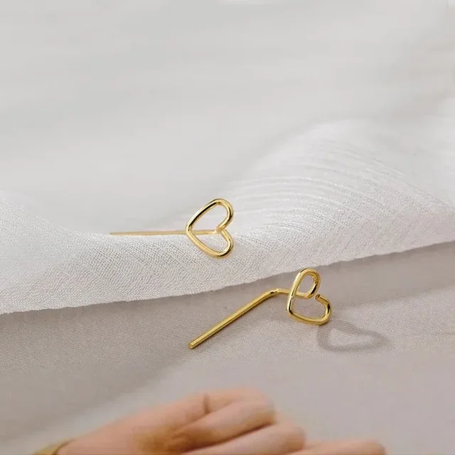 86457-613087.jpg LATS nouvelle mode contracté coeur perle boucles d'oreilles fines Joker doux tempérament élégant femmes goutte boucle d'oreille bijoux de mode