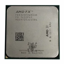 Original AMD FX-Series FX-8320 FX 8320 FX8320 3.5 GHz Eight-Core CPU Processor FD8320FRW8KHK Socket AM3+