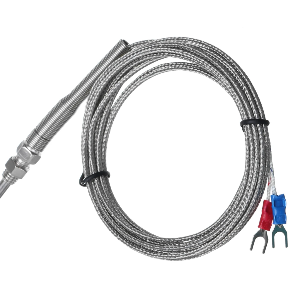 Tipo K Sensor de acero inoxidable Probe de temperatura con termoparejo blindado