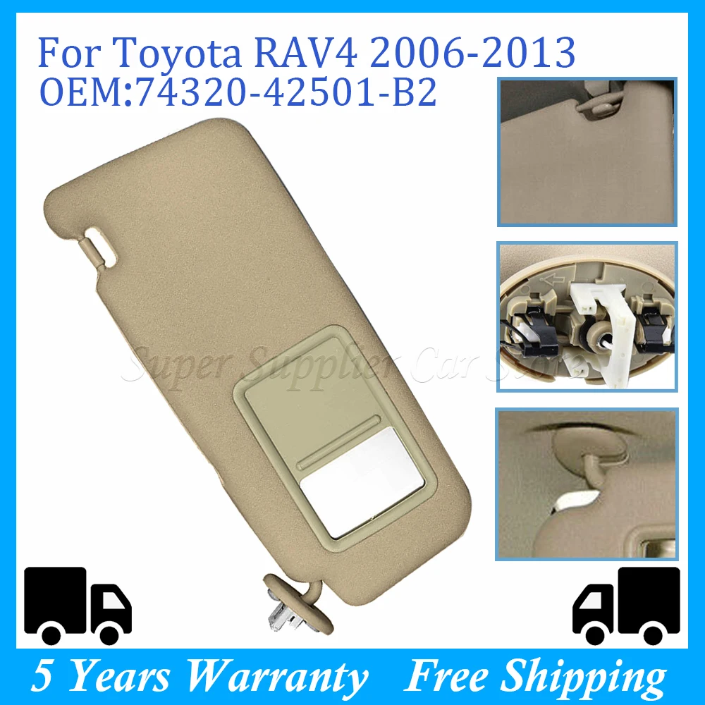 Sunroof Accessories Left Right For Toyota RAV4 2006 2012 Replacement