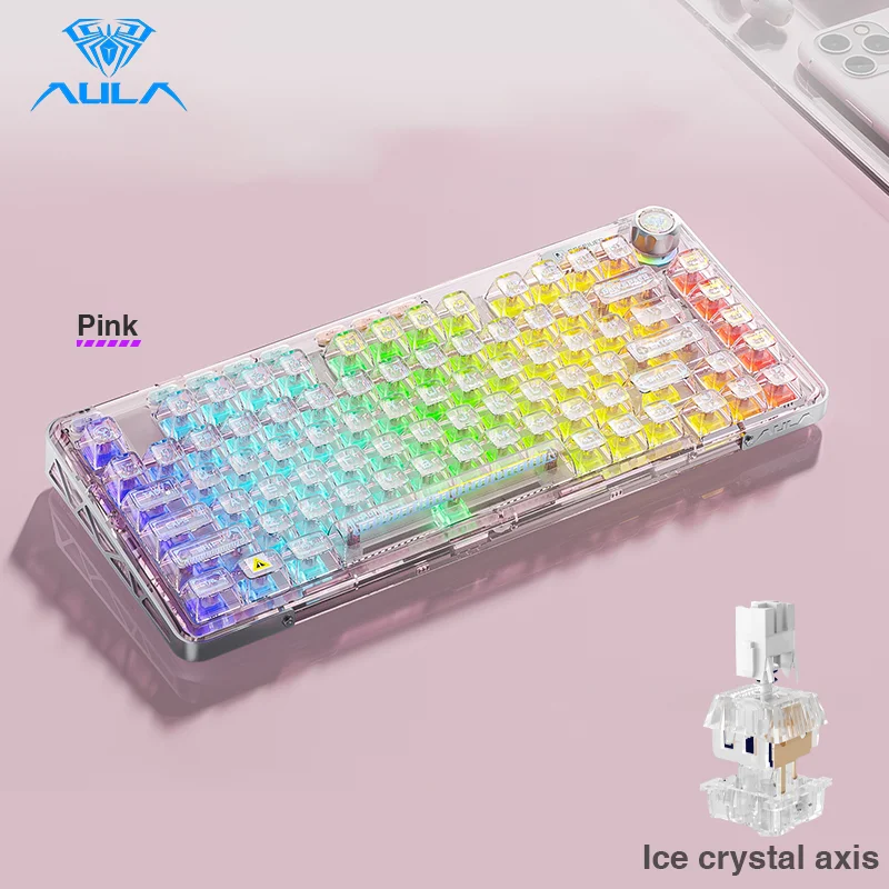 AULA F81 ワイヤレスメカニカルキーボード AULA F81 – Aula Gaming Keyboard