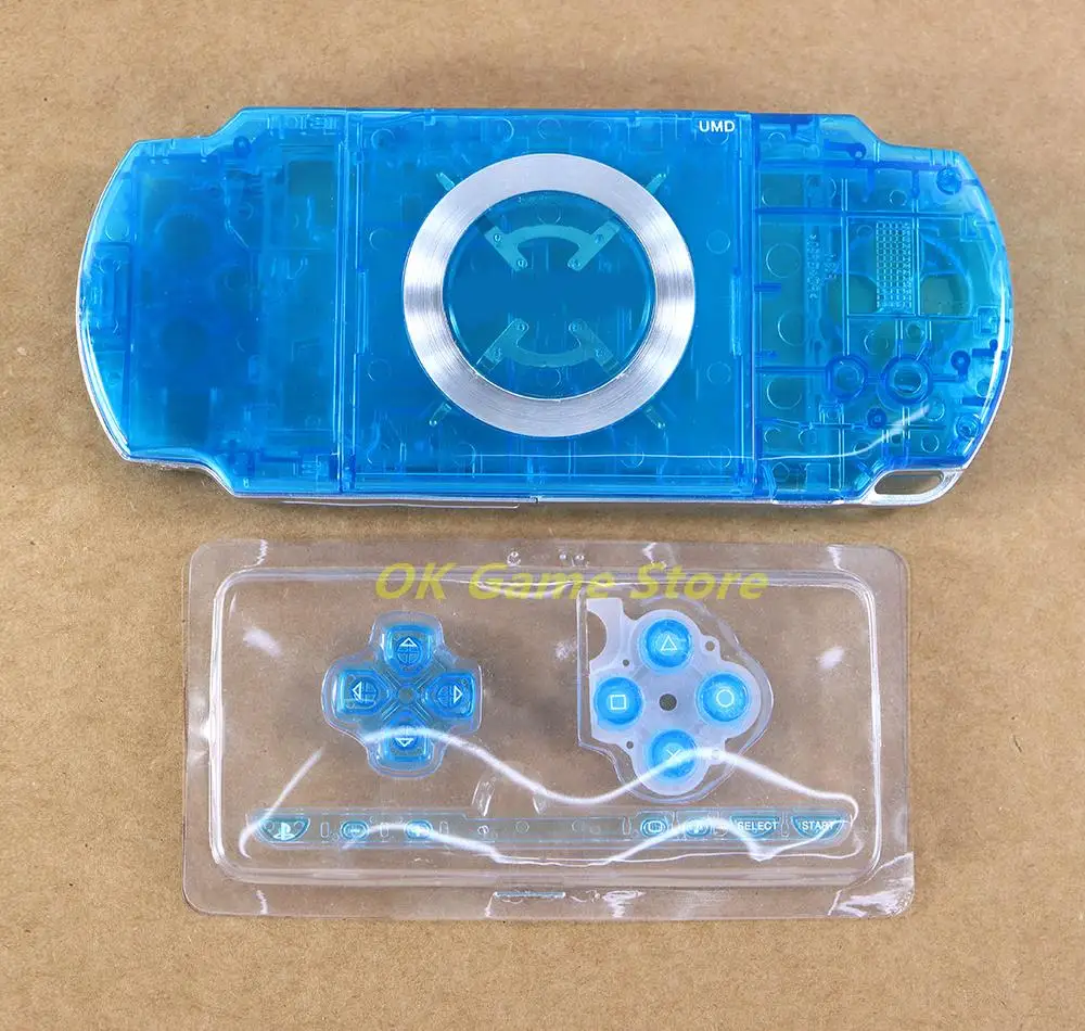 conjunto de substituição para psp multi cor completa habitação caso escudo completo caso substituição com botões kit