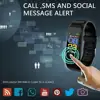 Smart Watch 115Plus Bracelet Heart Rate Blood Pressure Band Fitness Tracker Smartwatch Bluetooth Wristband for Fitbits 5