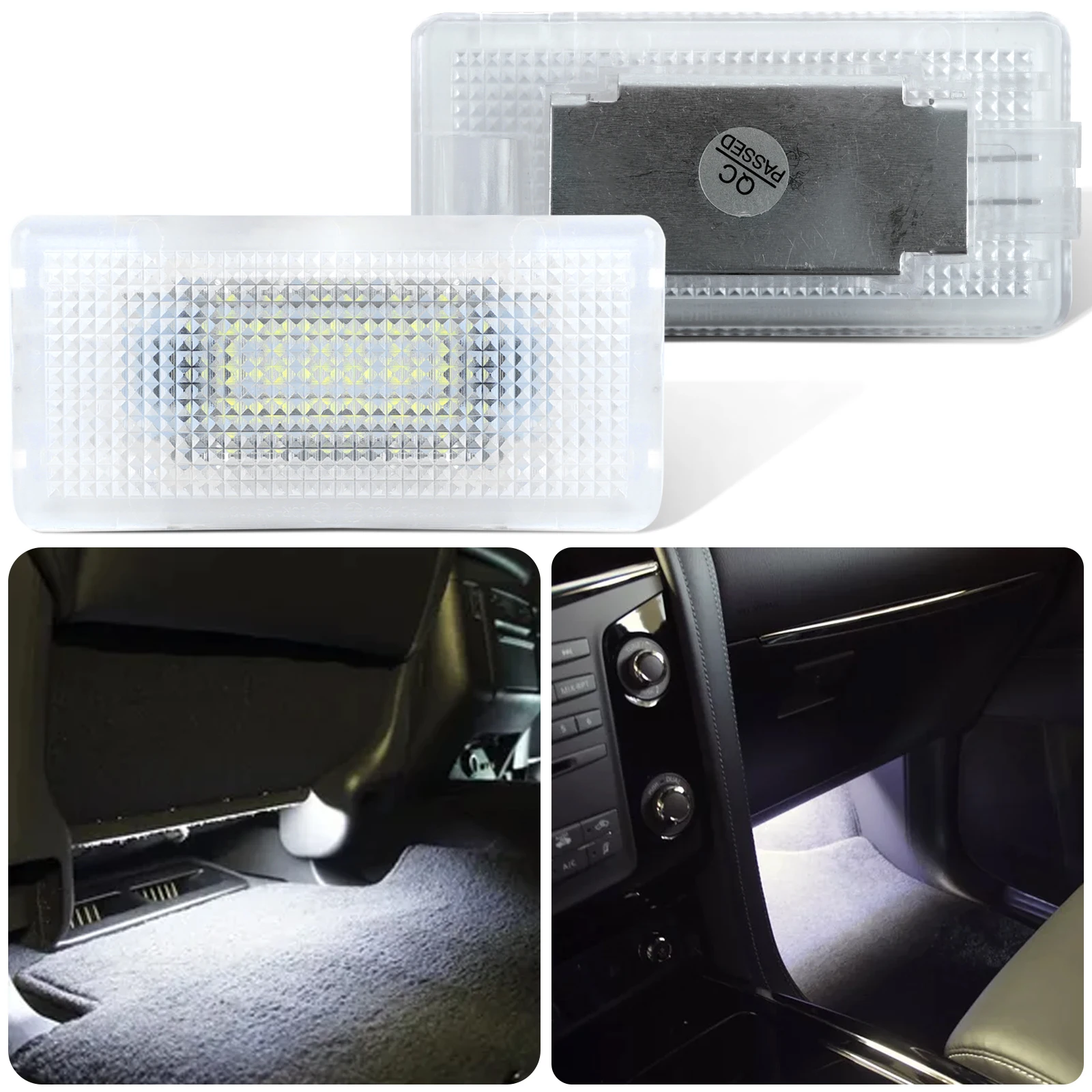 Led Porta Cortesia Interni Footwell Luce Bagaglio Lampada Canbus Error Free Per Bmw E46 E60 E60 F01 F10 F11 E61 E65 E66 E90 E91 E92