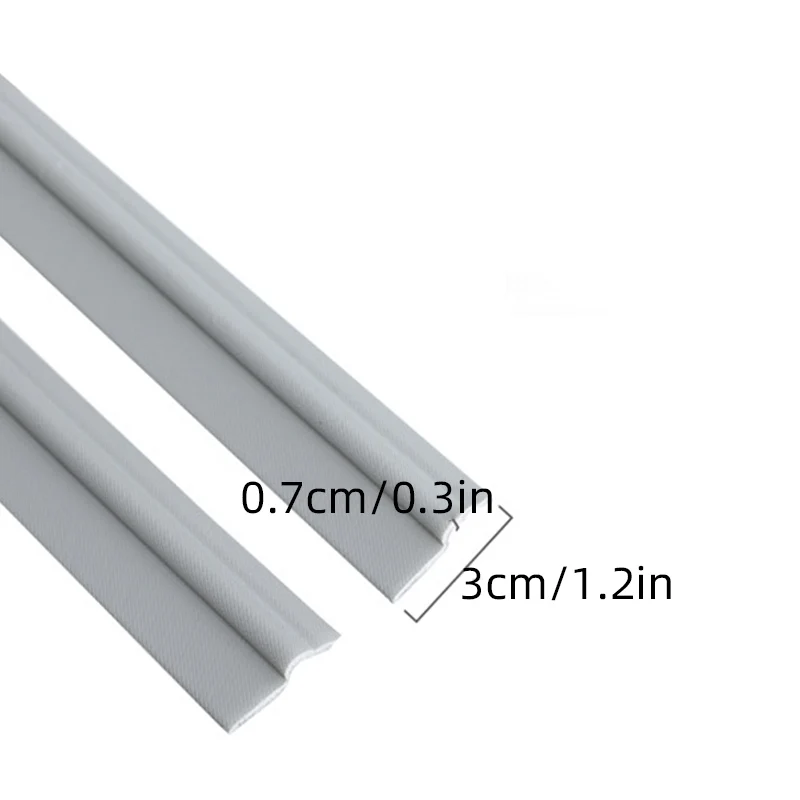 Sliding Window Sealing Strip Self-adhesive Windproof  Sticker Tape Door Window Showcase Cabinet Sealing Strip Paster 1 Meters