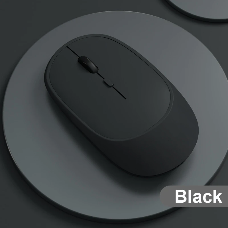 Ergonomic Wireless Silent Bluetooth Mouse with Rechargeable Battery and Adjustable DPI