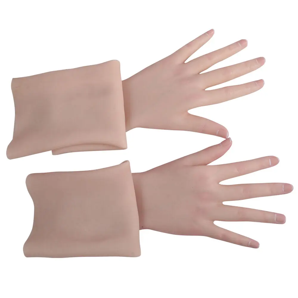 

EYUNG 8th Gen Silicone Fake Hands Silicone Gloves For Crossdressing Female Hands Crossdresser Female Gloves Male Silicone Hands