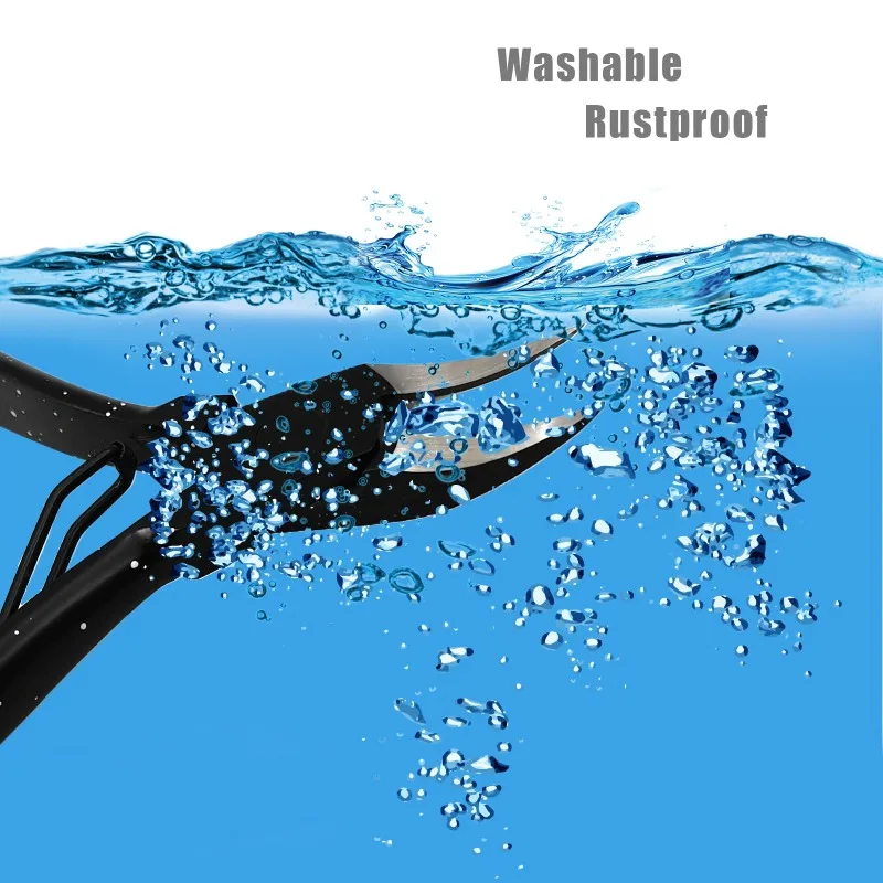 Zalaxt Toenail Clippers Nail Clippers for Thick or Ingrown Toenails Stainless Steel Long Handle Toenail Cutters