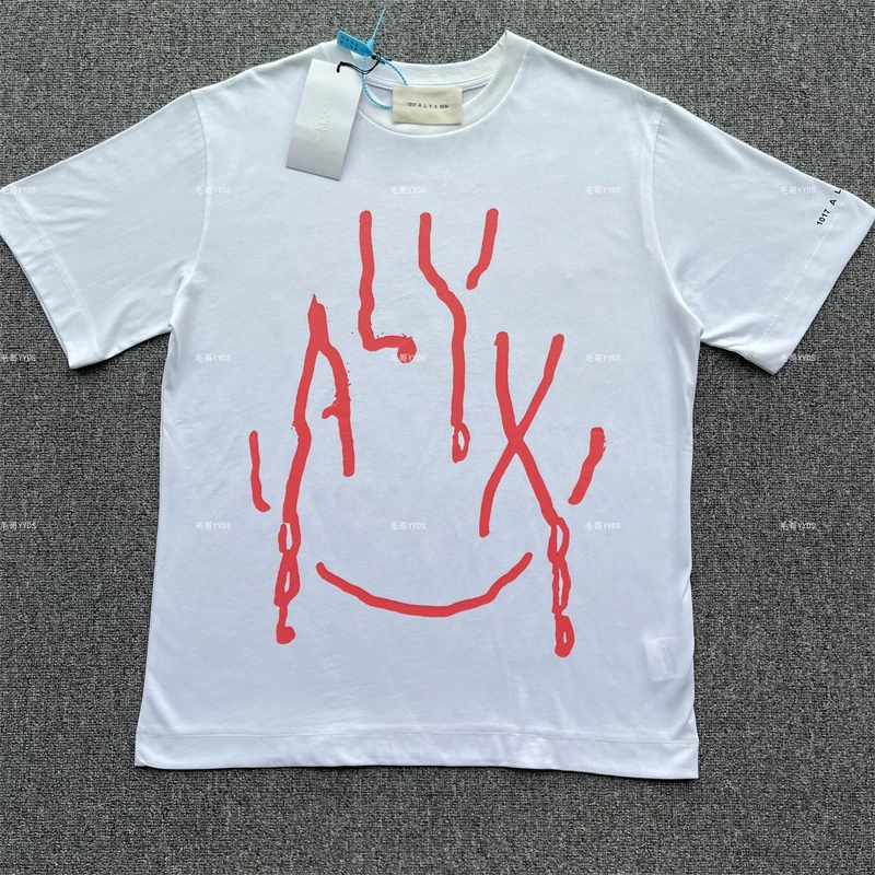 

New Style Alyx 1017 9sm Letter T-shirt Men Women 1:1 High Quality Oversized T Shirt Short Sleeve Tops Tee Wholesale Clothes