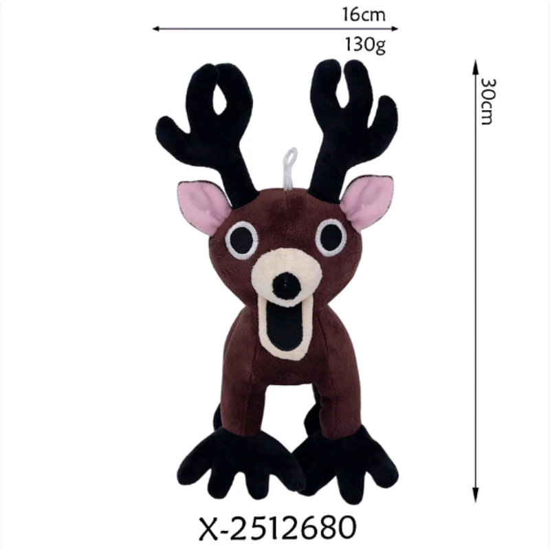 New Movie Stuffed Animals Deer Toy 99 Nights In The Forest Deer Plush Toys Room Decoration Doll Gifts For Halloween Gifts