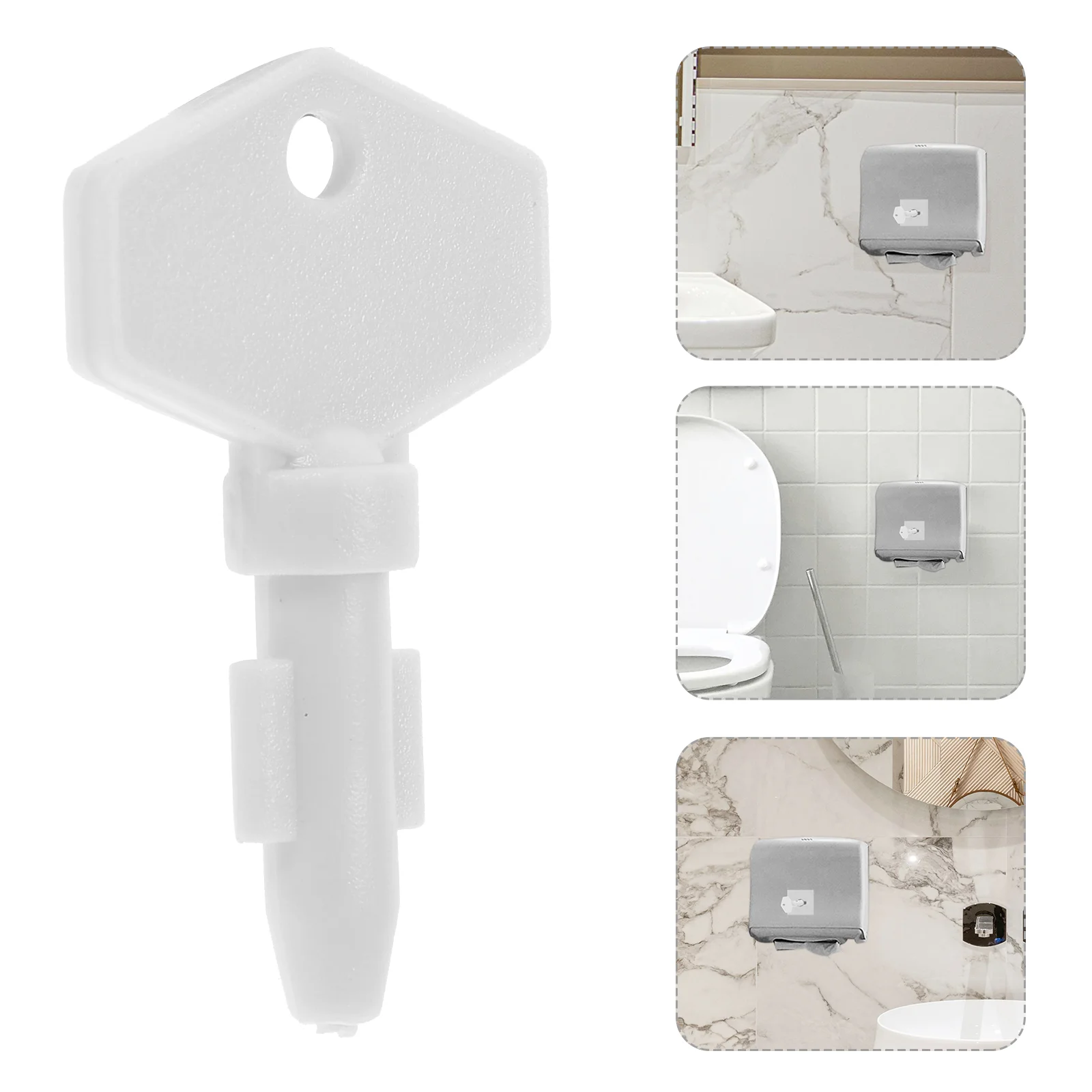 

Tissue Box Commercial Toilet Paper Dispenser Replacement Key Roll Paper Key New