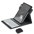 Black w with mouse