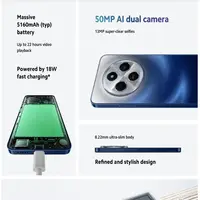 2026 new Redmi 14C 8+256GB, 120Hz, 50MP + 13MP dual camera, 5160mAh high-capacity battery 6