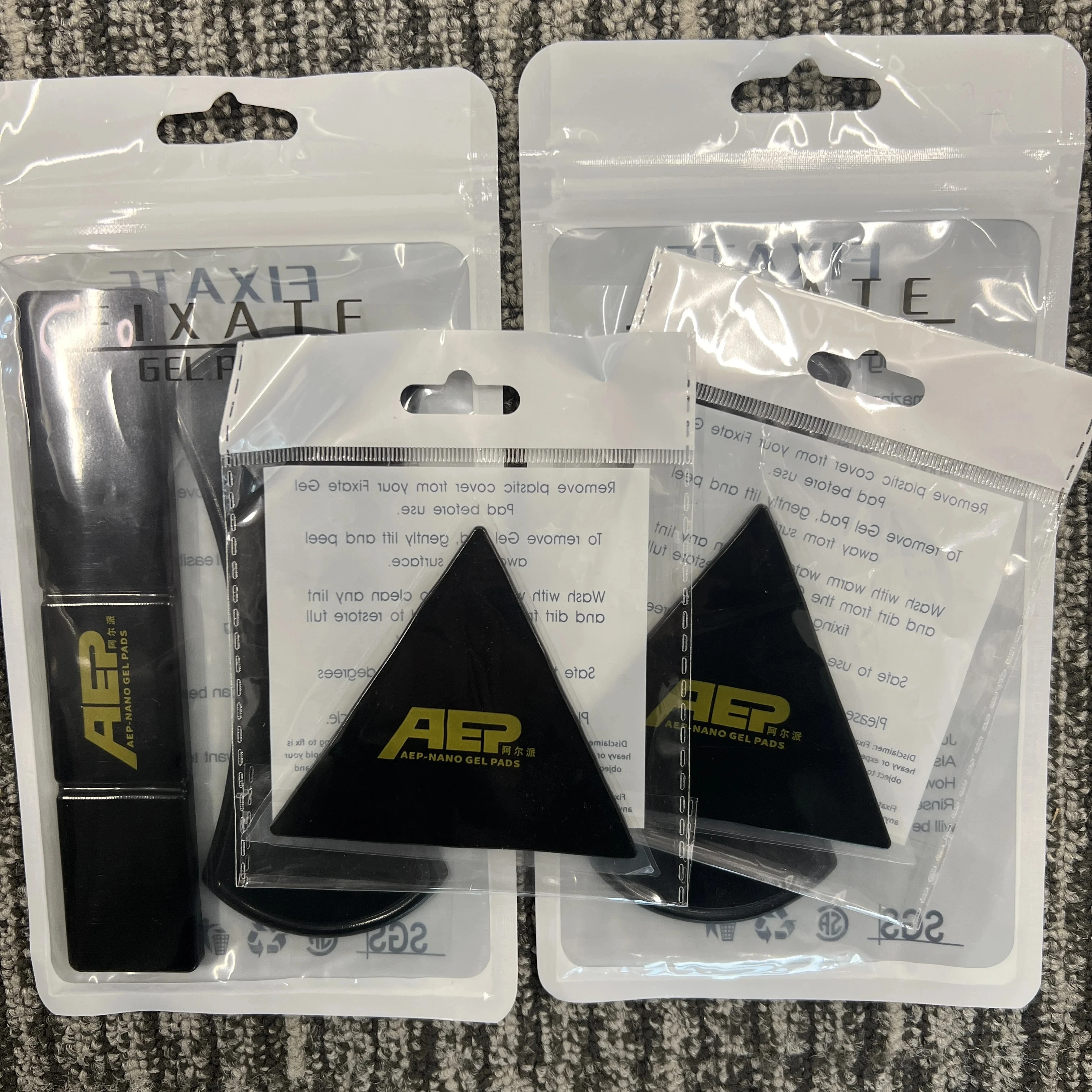 

Universal Car Dashboard Non Slip Grip Sticky Pad Phone Holder Mat Anti-skid Silicone Mat Car Mat Car Interior Accessories