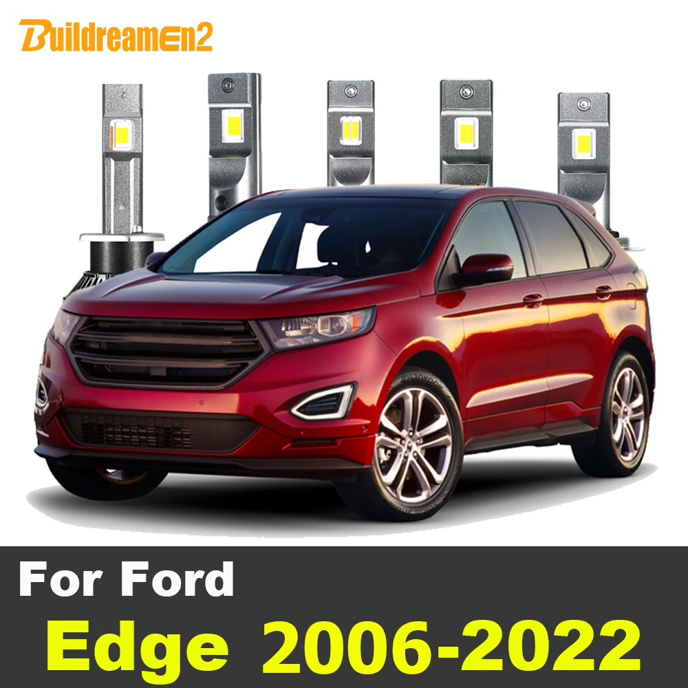 

Передняя фара автомобиля 2X100 Вт 2006 лм для Ford Edge 2022-, высокая яркость, без ошибок, задняя фара