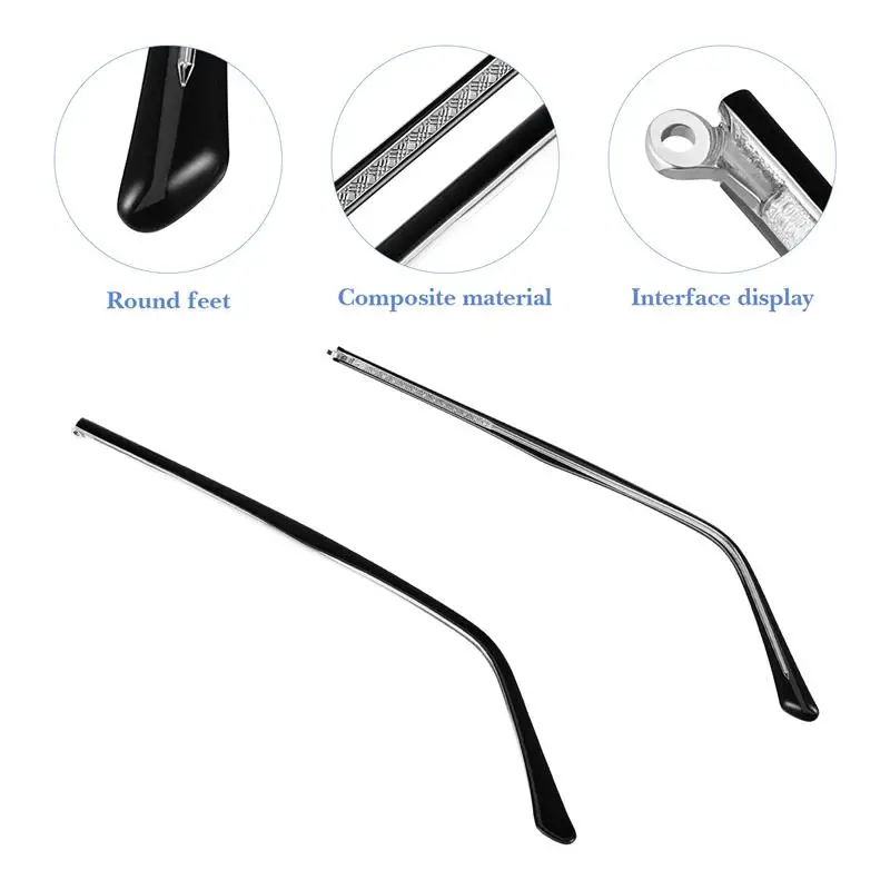 Material Glasses Arms Pair Universal Glasses Replacement Temples