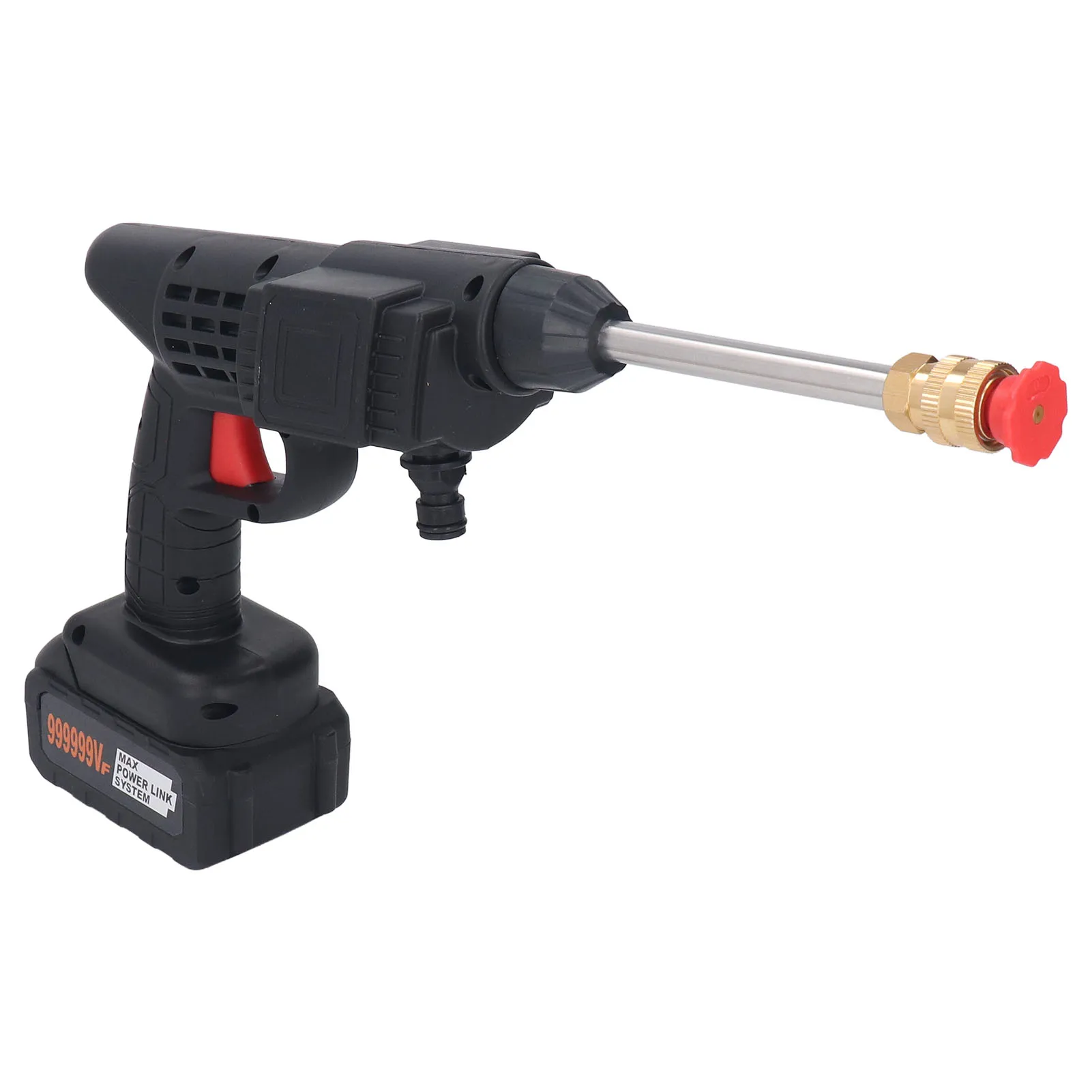 Cordless Car Washer High Pressure Handheld Power Washer Gun for Flower Watering Floor Cleaning 100-240V