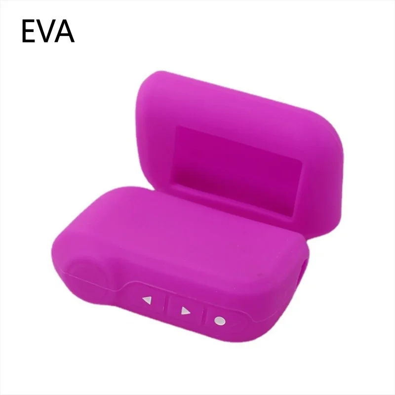 Silicone Auto Key Case for Starline A93 A63 Russian Version Two Way Car Alarm LCD Remote Controller Keychain Fob Cover