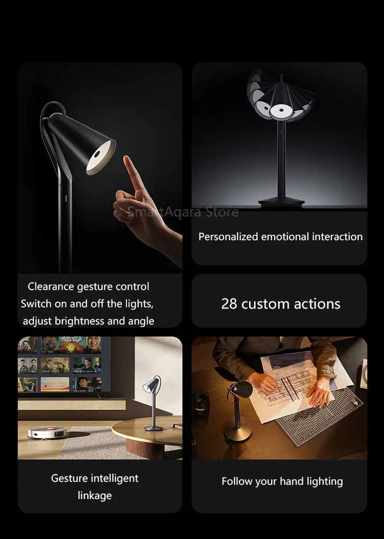 Xiaomi Mijia Pipi Lamp Gesture Control Smart Desk Lamp description image 2
