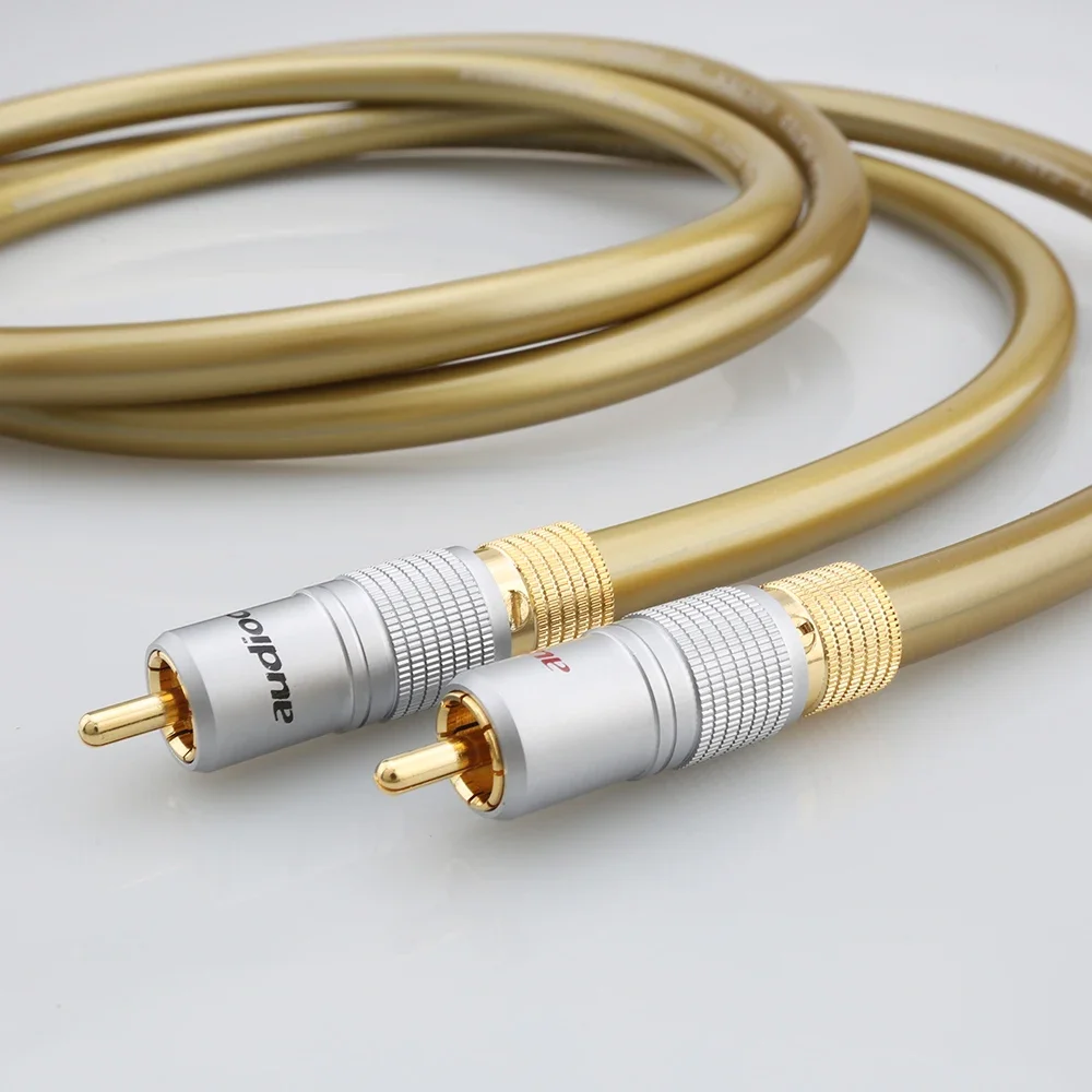 Hifi Cardas Cavi Audio Cardas Hexlink Golden 5C Audio Cable Amplifier Cd Dvd Player Speaker Rca Interconnect Cable
