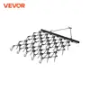 VEVOR Drag Harrow 4'x4' Heavy-Duty Chain Harrow with 69 Teeth ATV UTV Tractor Attachments Field Drag Mat for  Sod Prepping 1