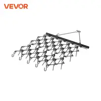 VEVOR Drag Harrow 4'x4' Heavy-Duty Chain Harrow with 69 Teeth ATV UTV Tractor Attachments Field Drag Mat for  Sod Prepping 1