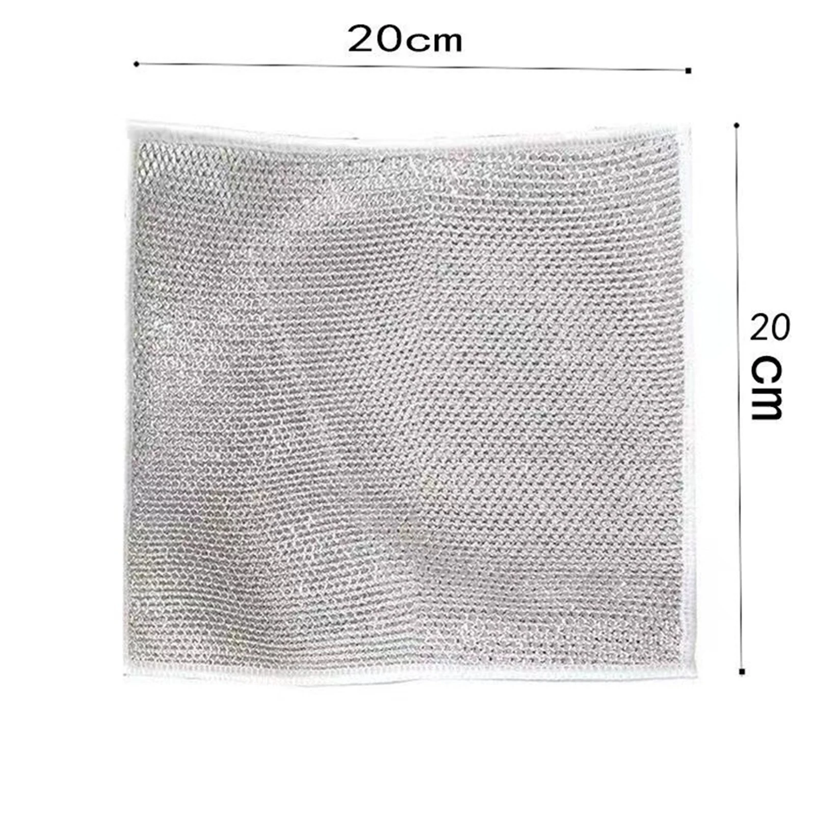 Kitchen Microfiber Dish Cloths Pot Pan Bowl Dish Cleaning Scrubber for Pans Or Pots Countertops Home Kitchen Cleaning Supplies kitchen dish cloth