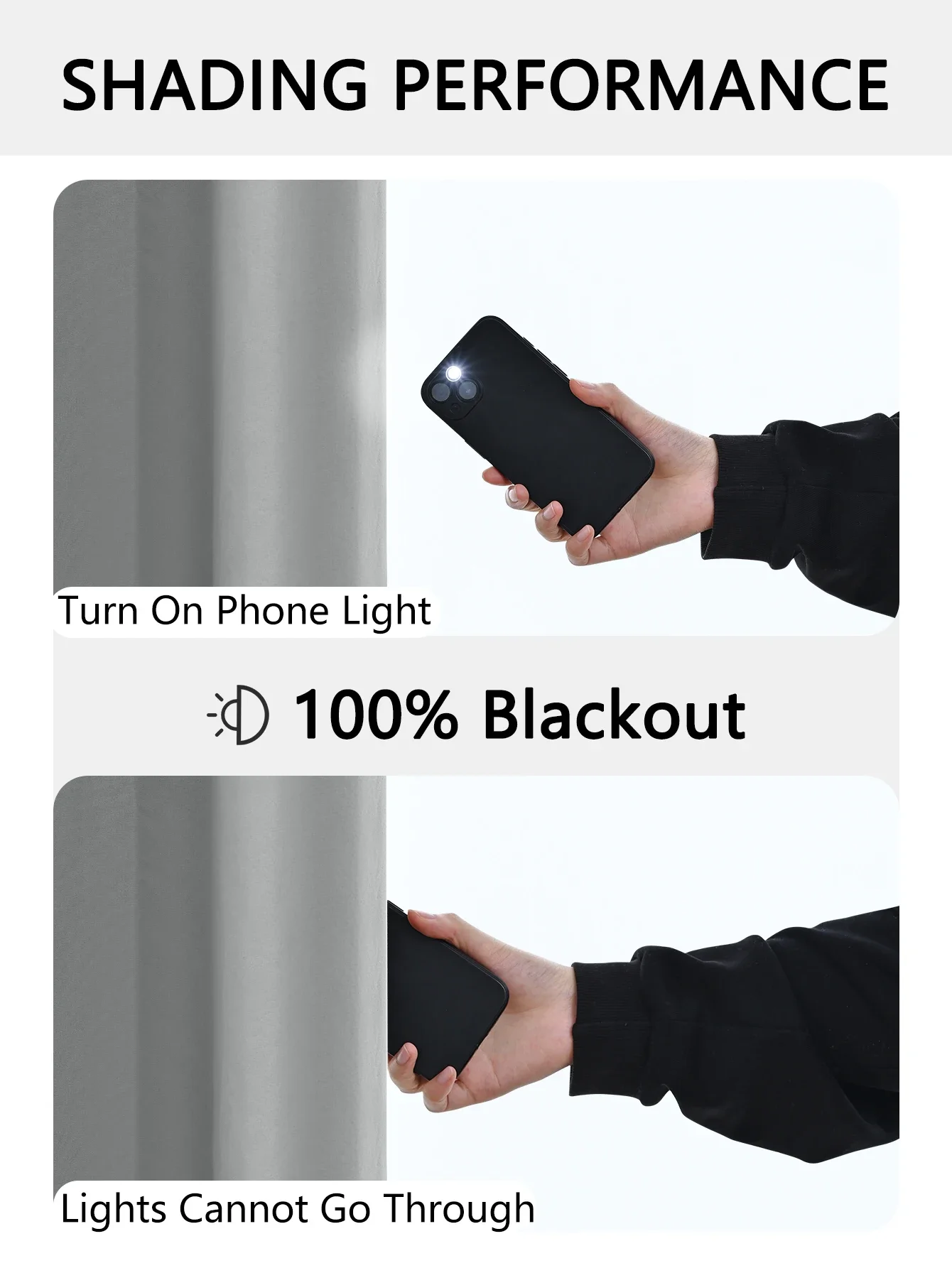 100% Blackout Window Curtain 4