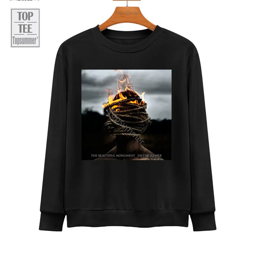 

I'M The Reaper Album Hoodies The Beautiful Monument Tour Hoodie Male Vintage Streetwear Oversize Sweatshirts