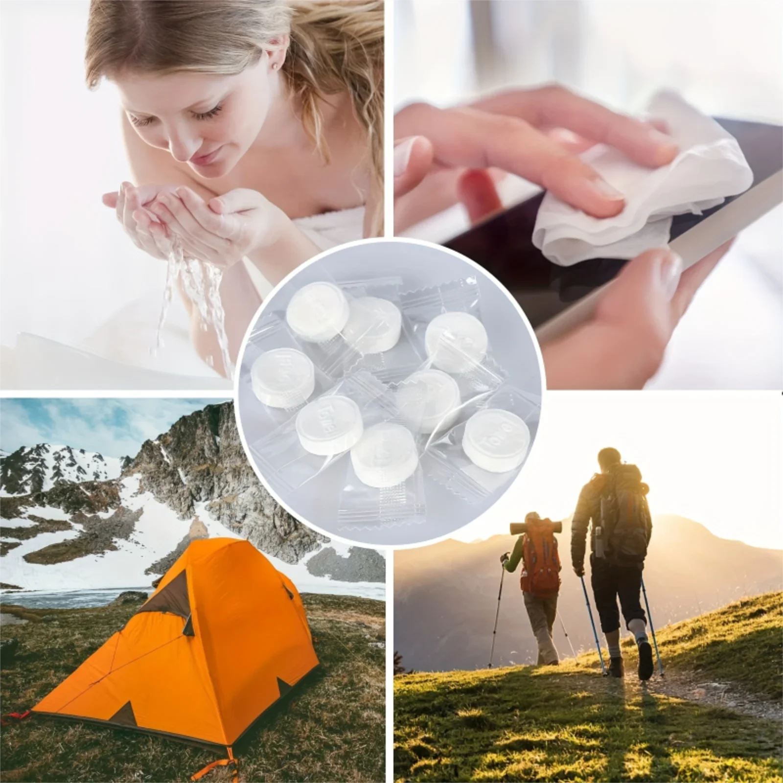 Compressed Towel Portable Soft Face Cleaning
