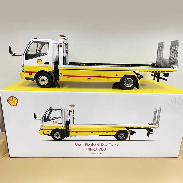 ミニカー Tiny 1/18 日野 300 トレーラー 牽引車 ◎Tiny 1/18 日野 300 レスキュー レッカー トレーラー A1
