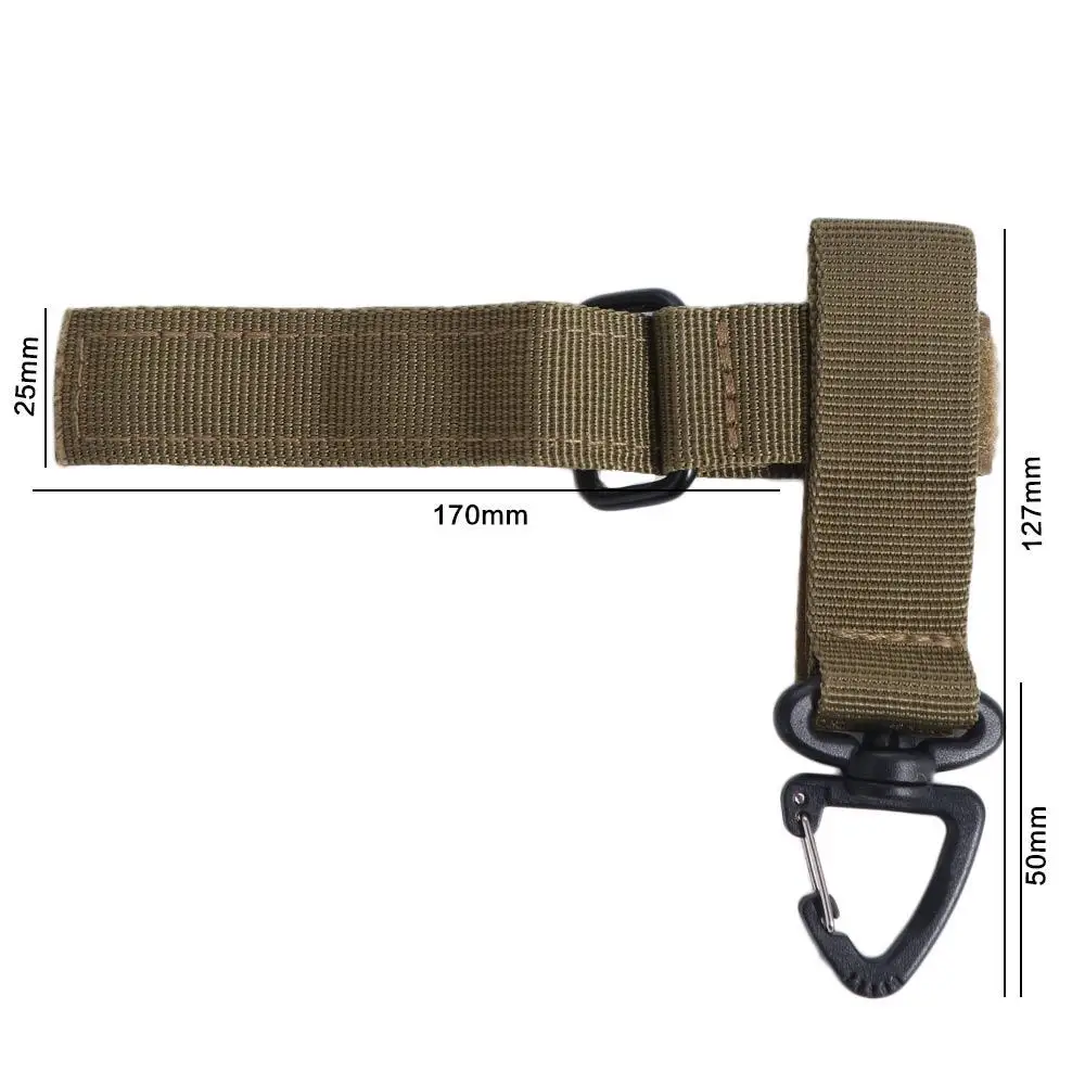 Triangle Quick Release Gloves Hook Adjustable Safe Molle Camping Carabiner Rotatable-hanging Head Multifunctional nylon gloves,carabiner clips,keychain carabiner